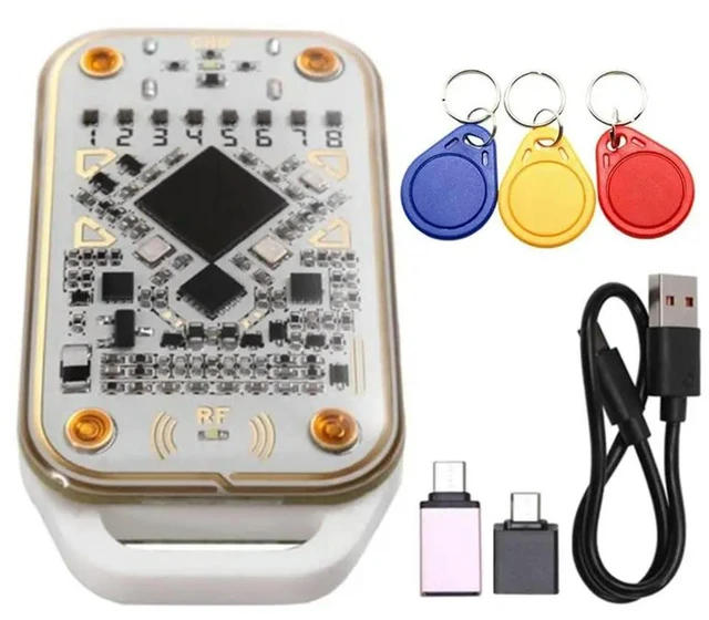 Main image of Chameleon V3.0 RFID Chip Emulator Reader+ 3XUID Keychain Read Write 125K 13.56Mhz ID IC Card Tag Copyer Cop