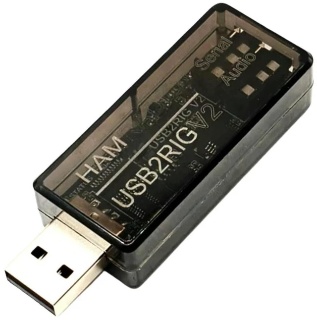 Main image of USB2RIG V2 USB Audio Adapters Supporting PTT Control Sounding Card Interface Amateur Radio Adapter for Multiple Radios Brands