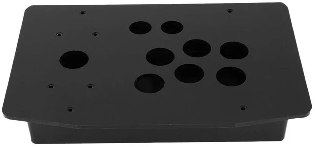 Main image of Acrylic Panel Case DIY Handle Arcade Game Set Kits Gaming Joystick Acrylic Panel