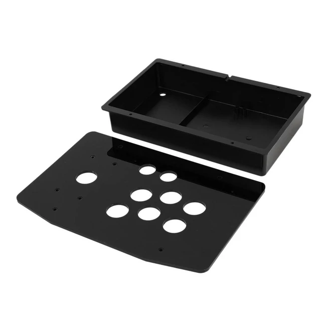 Alt view image 3 of 3 - Acrylic Panel Case DIY Handle Arcade Game Set Kits Gaming Joystick Acrylic Panel