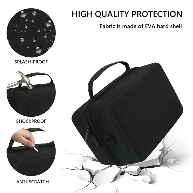 Alt view image 3 of 3 - EVA Hard Carrying Case Hard Travel Case Anti-scratch Bag with Shoulder Strap for Marshall Kilburn II