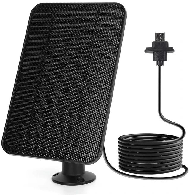 Main image of 4W 5V Solar Panel 360° Adjustable Mount Outdoor Camera Solar Panel 2000mAh Rechargeable for Blink Outdoor 4(4th Gen)