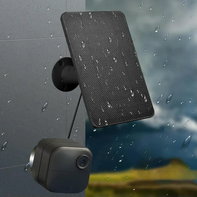 Alt view image 2 of 3 - 4W 5V Solar Panel 360° Adjustable Mount Outdoor Camera Solar Panel 2000mAh Rechargeable for Blink Outdoor 4(4th Gen)