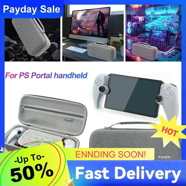 Main image of EVA Hard Carry Bag with Tempered Film Button Cover Grip Cover EVA Hard Shell Case for Portal Remote Player