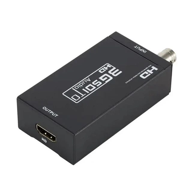 Alt view image 2 of 6 - 3G-SDI To -Compatible Converter 3G-SDI To HDTV 1080P Broadcasting-Level Transmission Converter For Monitor HDTV
