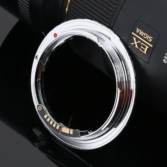 Alt view image 2 of 6 - 9th Gen AF Confirm Adapter l PK-EOS Lens Adapter Ring PK-EOS Lens Converter for Pentax K PK Lens To for EOS EF EF-S