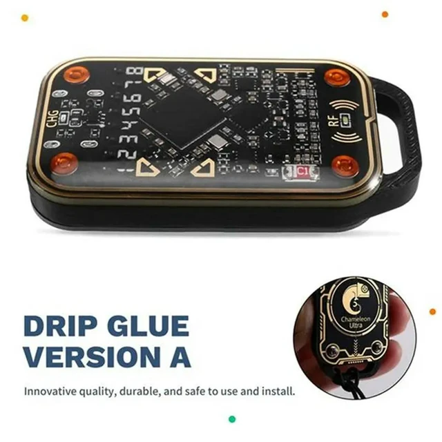 Alt view image 2 of 3 - Chameleon Ultra V3.0 RFID Card Emulator Reader+ 9PCS UID/CUID Keychain Tags 125Khz 13.56Mhz IC/ID Card Copier