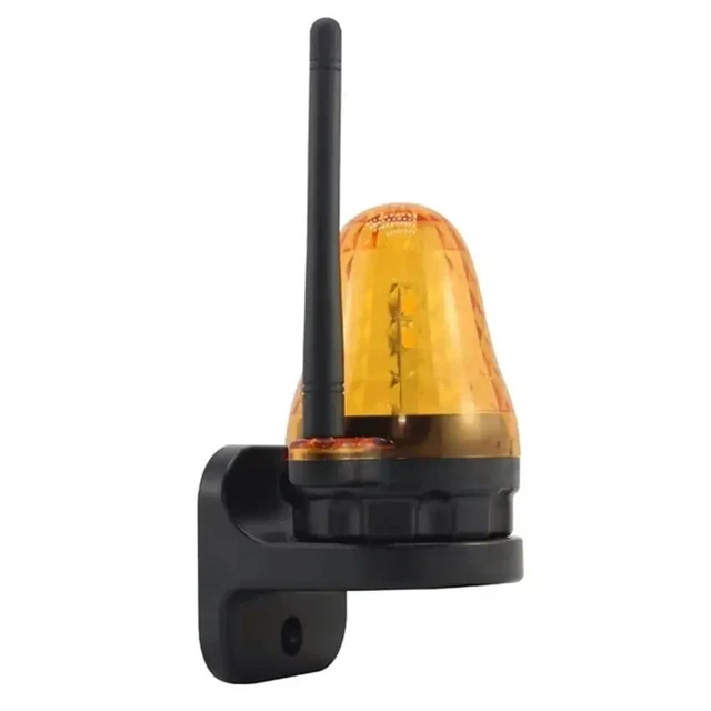Alt view image 3 of 6 - LED Warning Beacon Light 2Pcs AC12-265V Universal Alarm Signal Lamp For Automatic Gates Garage Door Rolling Shutter