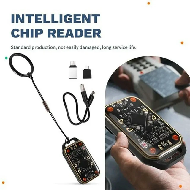 Alt view image 3 of 3 - Chameleon Ultra V3.0 RFID Card Emulator Reader+ 9PCS UID/CUID Keychain Tags 125Khz 13.56Mhz IC/ID Card Copier