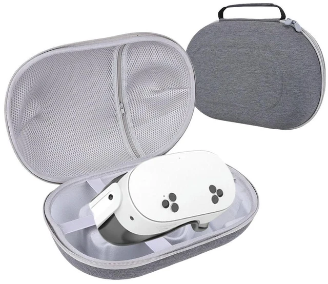 Main image of Hard Travel Case Protective Carry Bag Anti-fall with Mesh Pocket for Quest 3S VR Headset and Accessories