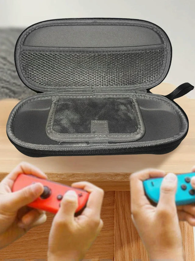 Alt view image 3 of 4 - Protable Carrying Case Shockproof Travel Protective Case with Mesh Pocket Travel Carrying Bag for Retroid Pocket 5 Game Console