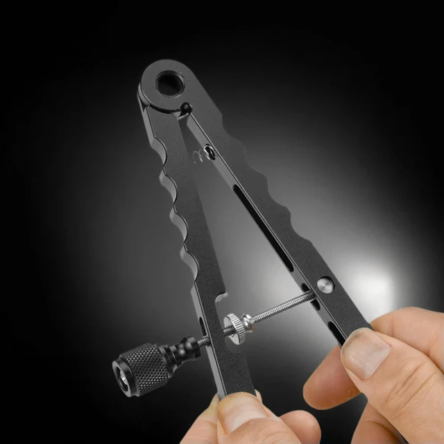 Alt view image 2 of 3 - V Shaped Lens Opener Tool Kit 16-100mm Opening with 3 Types Tips Lens Spanner Wrench for Diameter 37mm-86mm DSLR Camera Lenses
