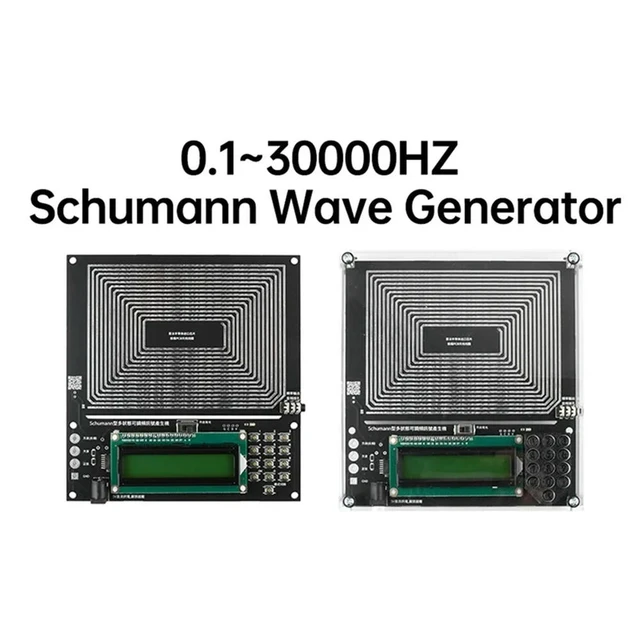 Alt view image 2 of 3 - 7.83HZ Schumann Wave Generator Adjustable 0.1HZ-30KHZ Pure Sine Frequency Modulation Signal Generator Audio Resonator