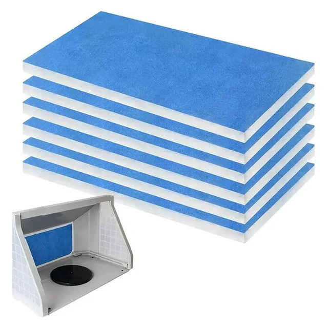 Alt view image 3 of 3 - 18 Pieces Paint Booth Filters,Sprays Booth Filter,Paint Booth Exhaust Filters