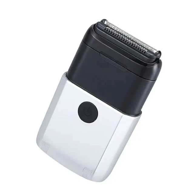 Alt view image 3 of 6 - Mens Electric Shaver Compact Facial Trimmer Fully Waterproof Floating Head Support Type-C Charging for Business Travel