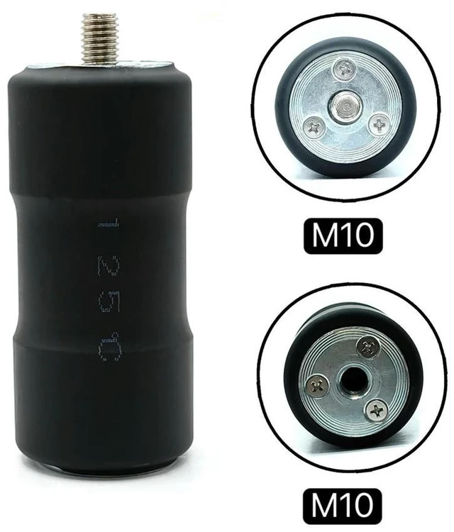Main image of 1pc M10 Induction Coil with An M10 Screw And Nut 7MHz M10 Induction Coil Pac-12 Induction Coil for PAC 12 Jpc Shortwave Antenna