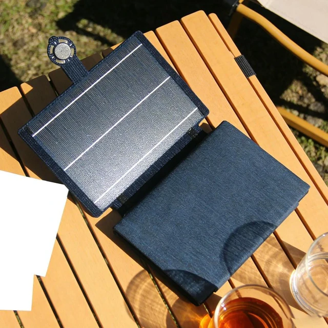 Alt view image 3 of 6 - 21W Foldable Solar Charger USB-C Folding Solaring Charger Monocrystalline Silicon Solaring Panel for Outdoor Travel