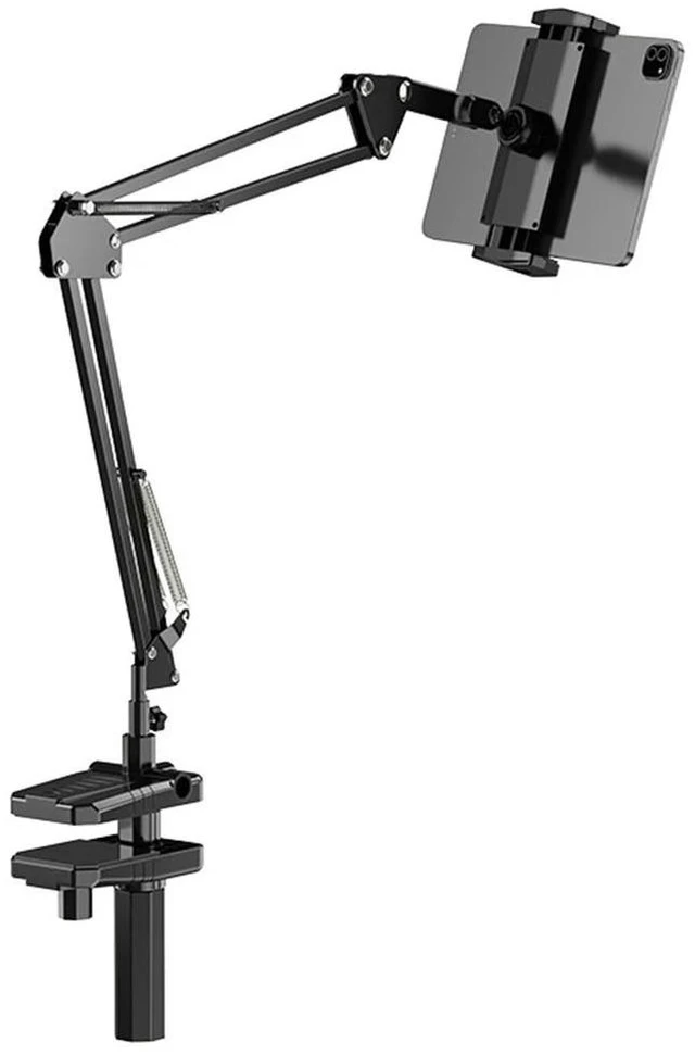 Main image of Mobile Phone Stand Foldable Cell Phone Stand Flexible Arm Laying Down Lazy Bedside Phone Stand 360 Adjustable Fits for All Phone