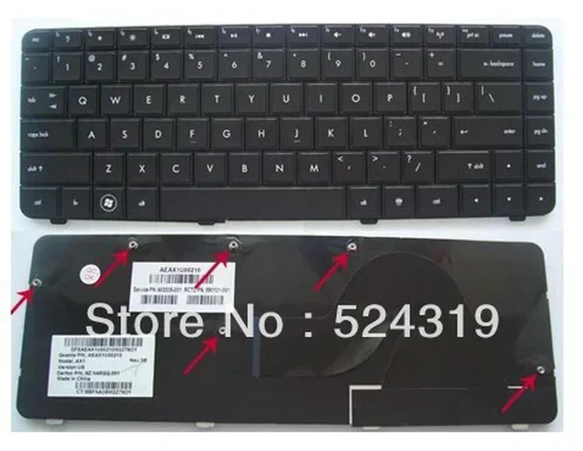 Main image of Laptop Keyboard for 42 CQ42 G42 G42-300 US Layout