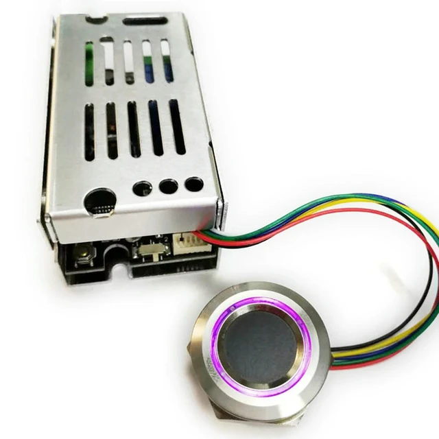 Alt view image 2 of 3 - K215+R503 Normally Open Relay Self-Locking Fingerprint Control Board For Motorcycle Car Door Lock Access Control