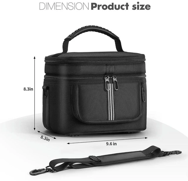 Main image of Travel Bag Anti-drop Hard Shell Pouch Carrying Case with Shoulder Strap and Handle for Ef Ecoflow River 2 Accessories