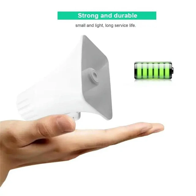 Alt view image 3 of 3 - Outdoor Alarm Two-Tone Loudspeaker Burglar Alarm System Warning Althorn For Home Security