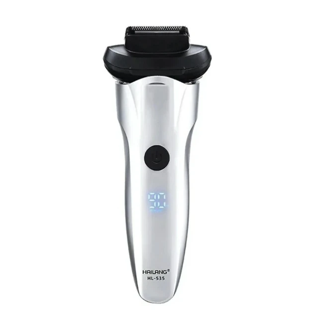 Alt view image 2 of 3 - Electric Shaver Fully Waterproof Floating Trimmer for Travel Rechargeable Shaver with Digital Level Display