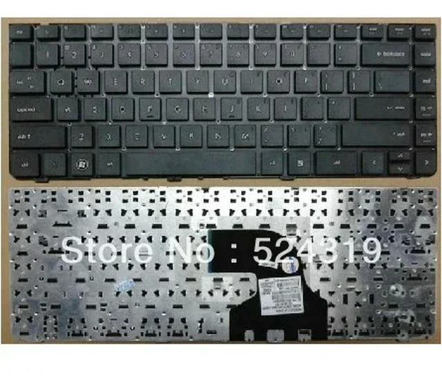 Main image of Laptop Keyboard for 4330s 4430s 4431S 4435 4436 with Silver Frame US Layout