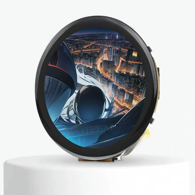 Alt view image 2 of 3 - Bluetooth-Compatible Round Display Development Board 412x412 Resolution Dual-core Processor Board -S3 Development Board