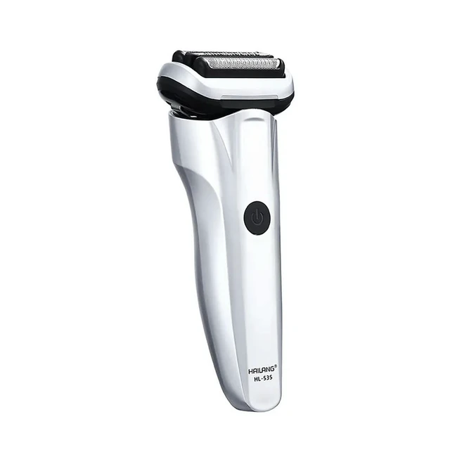 Alt view image 3 of 3 - Electric Shaver Fully Waterproof Floating Trimmer for Travel Rechargeable Shaver with Digital Level Display