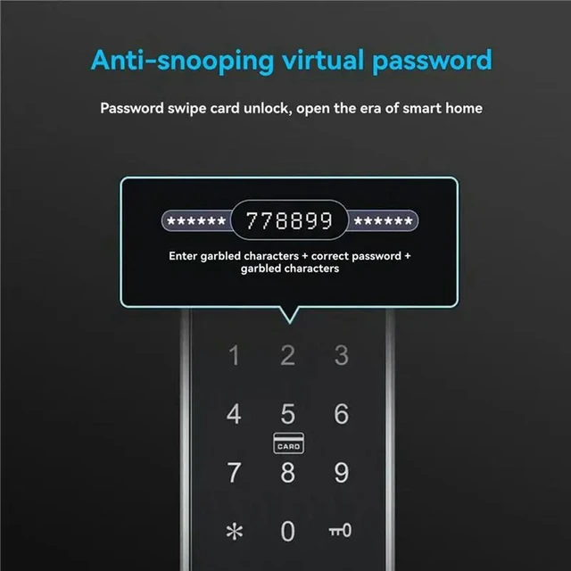 Alt view image 3 of 3 - Access Control Digital Keypad Phone/RFID/Card Password Cabinet Lock For Lockers