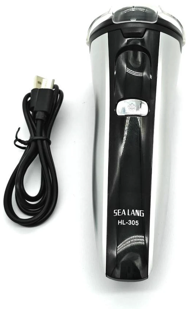 Main image of Rechargeable Trimmer Mens Electric Shaver with Pop-up Trimmer Ideal for Business Travel for Both Wet and Dry Shaving