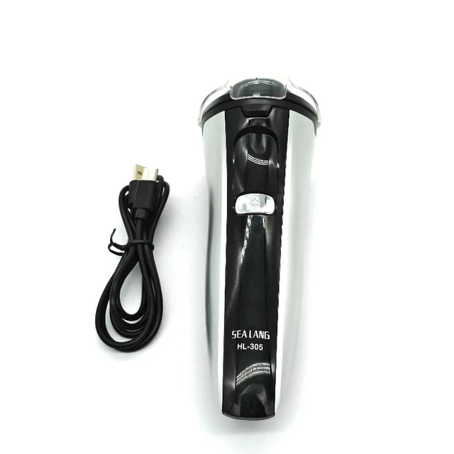 Alt view image 2 of 3 - Rechargeable Trimmer Mens Electric Shaver with Pop-up Trimmer Ideal for Business Travel for Both Wet and Dry Shaving