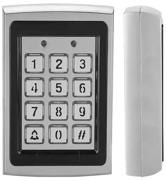 Alt view image 3 of 3 - l Keypad Reader LED Backlight RFID For Access Control System Proximity Card Standalone User Door Lock Entry