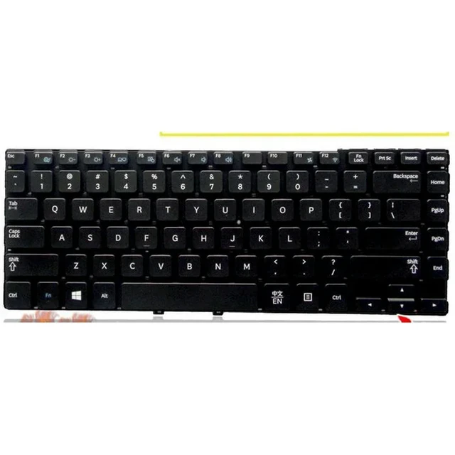Alt view image 2 of 3 - Laptop Keyboard for NP370R4E 450R4V 470R4E 450R4Q 450R4E 455R5J Black US Layout