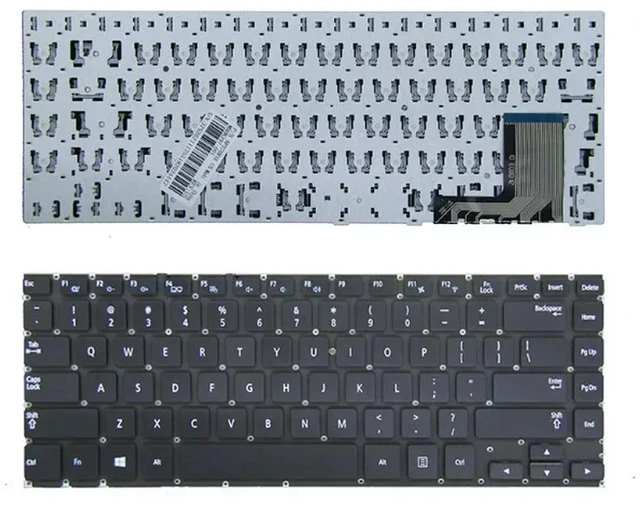 Main image of Laptop Keyboard for NP370R4E 450R4V 470R4E 450R4Q 450R4E 455R5J Black US Layout