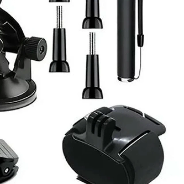 Main image of Action Camera Accessories Kit for GoPro 13/12/11/10/ 9 Sports Camera Accessory Kit with Head Chest Wrist Strap+Bike Mount