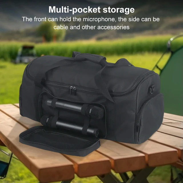 Alt view image 3 of 3 - Party Speaker Outdoor Box for Partybox On The Go Bluetooth-compatible Speaker Carry Tote Bag
