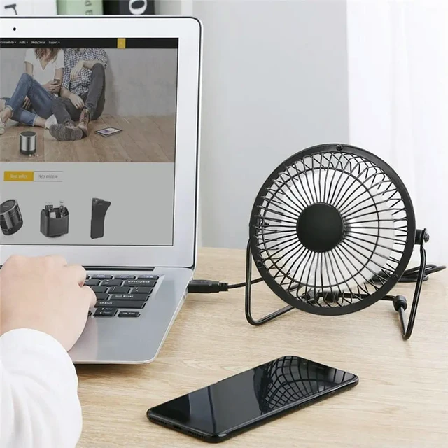 Alt view image 2 of 3 - 5W USB Solar Exhaust Fan Air Extractor Mini Iron Ventilator Solar Panel Powered Cooling Fan Power Cooler