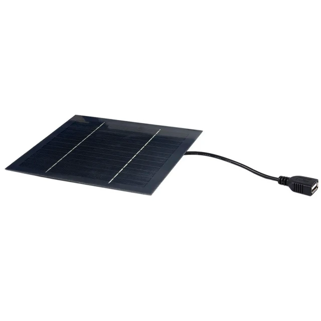 Alt view image 3 of 3 - 5W USB Solar Exhaust Fan Air Extractor Mini Iron Ventilator Solar Panel Powered Cooling Fan Power Cooler
