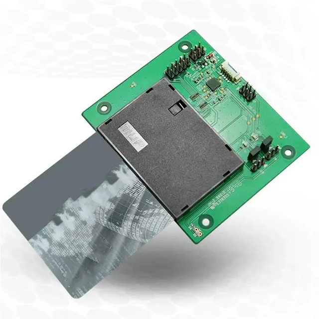 Alt view image 2 of 3 - Chip Card Reader Plug And Play 600 Kbps High-Speed Reading For Security E-Banking E-And E-Government Applications