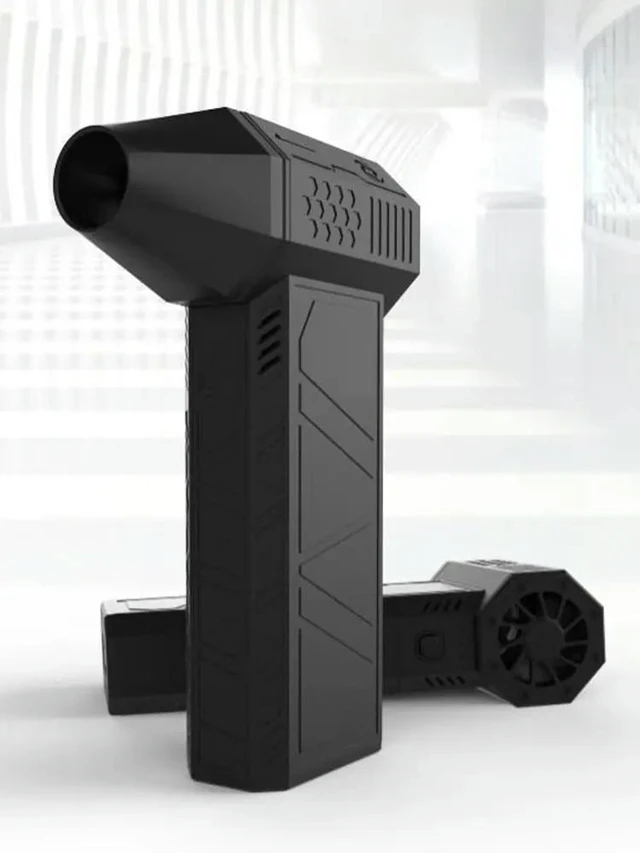 Alt view image 3 of 6 - 130000RPM Powerful Airflow Violent Air Blower Brushless Motor High Power Duct Fan Mini Electric Air Duster for Computer Keyboard
