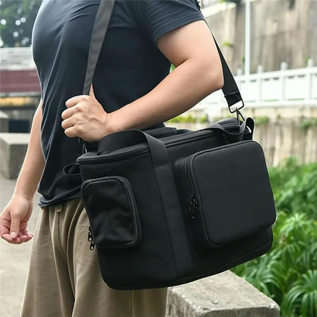 Alt view image 2 of 3 - Waterproof Travel Bag With Shoulder Strap& Handle For Jackery Explorer 1000 V2 Carry Case