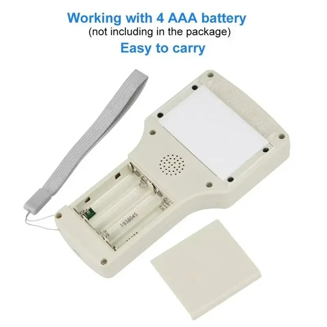 Alt view image 2 of 6 - RFID Card Reader +5XCUID Keychain RFID Duplicator 125K 13.56Mhz IC/ID Key Writer RFID Programmer Key Replicator