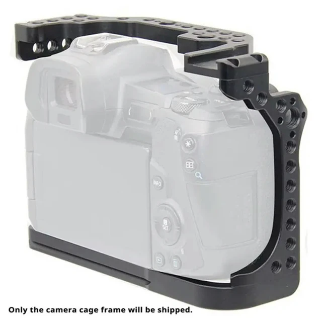Alt view image 3 of 6 - Video Film Rig Stabilizer Compatible For EOS R ILDC Camera Cage Form-Fit For Arca Swiss Baseplate& ARRI Cold Shoe Mou