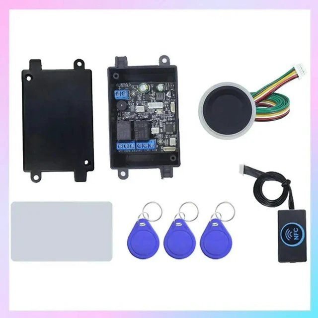Main image of Fingerprint Access Controller Electric Lock Control Relay Module Ic Card Induction Switch Bicycle Diy Unlock S1