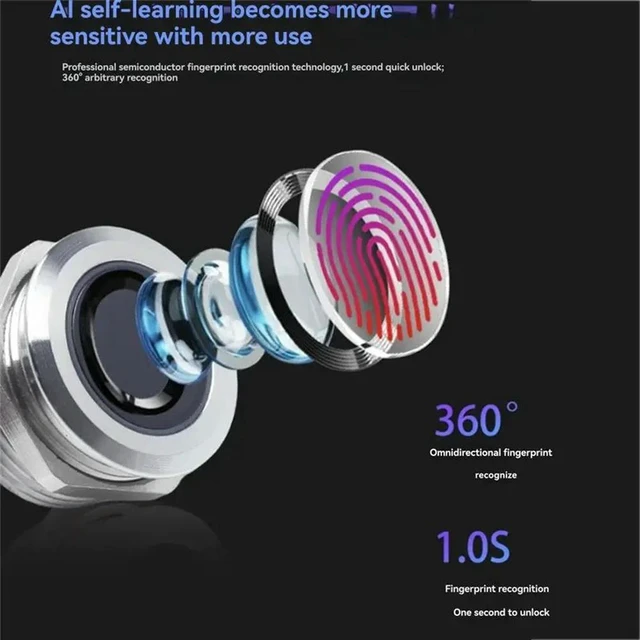 Alt view image 3 of 3 - Fingerprint Access Controller Electric Lock Control Relay Module Ic Card Induction Switch Bicycle Diy Unlock S1