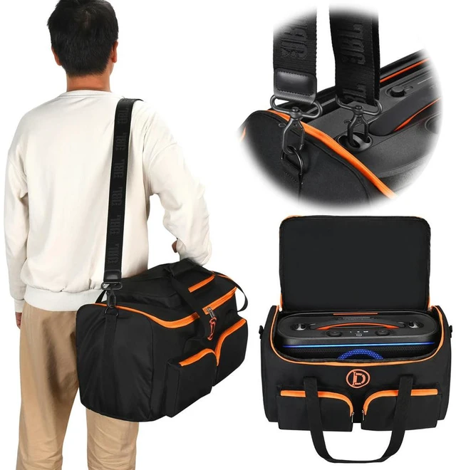Alt view image 2 of 3 - Protective Carrying Case Fit for PartyBox On-The-Go Speaker Travel Carrying Pouch Large Capacity Multiple Pockets