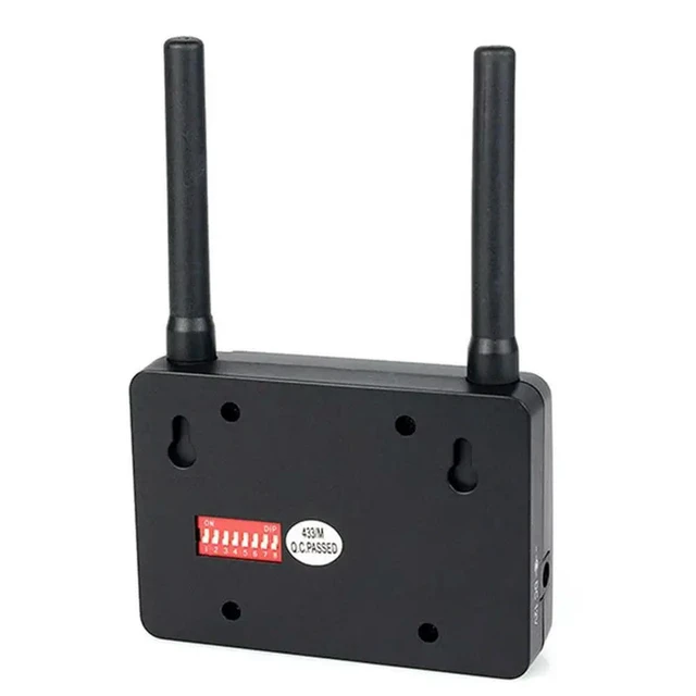 Alt view image 3 of 3 - Amplifier 500MW RF Repeater Signal Amplifier Learning Code Extender For T117 Call Button 433Mhz F4408A Spare Parts