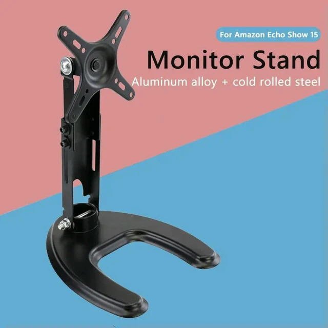 Alt view image 3 of 3 - Multi-function Monitor Display Base Monitor Display Base Waterproof Screen Bracket for Echo Show 15